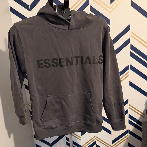 Fear of God Essentials Charcoal Hoodie - Picture 3 of 10